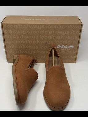 Dr. Scholl's Women's Tan Slip-On Comfort Loafers